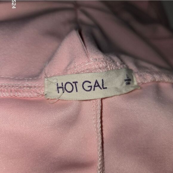 Elegant Pink Spaghetti Strap Dress Large - Picture 8 of 13